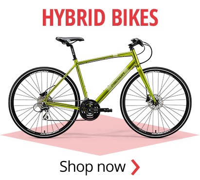 Hybrid bikes | From Dawes, Merida, Specialized and more | Free UK delivery on orders over £20 | Interest free finance available over £250 