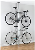 Gear Up BUA Aluminium Floor-to-Ceiling 2 To 4-bike Rack