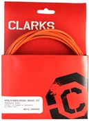 Clarks Universal S/S Front & Rear Brake Cable Kit w/P2 Outer Casing