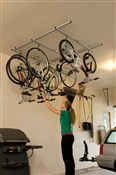 Saris Parking Cycle Glide Ceiling Mount Storage Rack - 4 Bikes