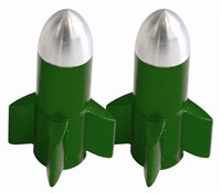 Savage Alloy Anodised Valve Caps