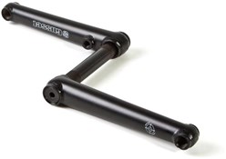 Gusset Hunter Crank Arms With Spline Axle / Bolts and Fitting Tool BMX Cranks
