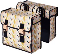 Basil Blossom Botanica Double Pannier Bag