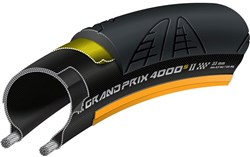 Continental Grand Prix 4000 S II Black Chili Folding Road Tyre