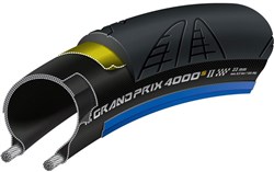 Continental Grand Prix 4000 S II Black Chili Folding Road Tyre