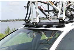 SeaSucker Bomber 3-Bike Fork Mount Rack with 3 Rear Wheel Straps