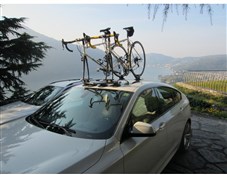 SeaSucker Mini Bomber 2-Bike Fork Mount Rack with 2 Rear Wheel Straps