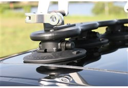 SeaSucker Mini Bomber 2-Bike Fork Mount Rack with 2 Rear Wheel Straps