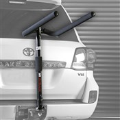JetBlack 4 Bike Double Folding Hitched Jetrack Towball / Towbar Mounted Bike Carrier With 8 Bungee