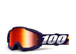 100% Accuri Anti-Fog Mirror Lens MTB Goggles