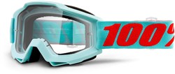 100% Accuri Anti-Fog Clear Lens MTB Goggles