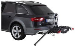 Thule 931 EasyFold 2 Bike Towball Carrier with AcuTight Torque Knobs 13 Pin