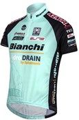 Santini TX Active Bianchi 15 Short Sleeve Cycling Jersey