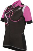 Santini Anna Womens Short Sleeve Print Jersey