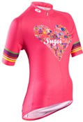 Sugoi I Heart Bikes Womens Short Sleeve Cycling Jersey