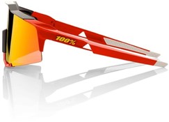 100% SpeedCraft Sport Long Lens Sunglasses - Mirror Lens