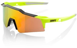 100% SpeedCraft Short Lens Sport Sunglasses - Mirror Lens