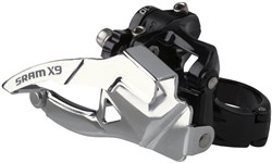 SRAM X9 Front Derailleur - 3x10 High Clamp