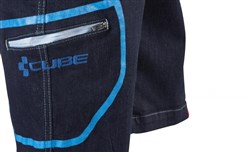 Cube Denim Baggy Cycling Shorts