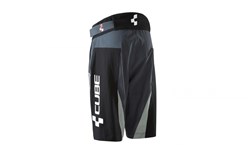 Cube Junior Blackline Cycling Shorts Without Inner Shorts