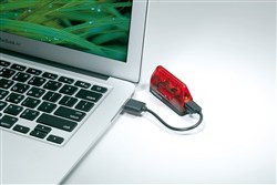 Topeak Aero Combo USB Rechargeable Light Set