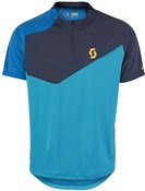 Scott Trail Flow Q-Zip Short Sleeve Cycling Jersey