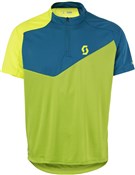 Scott Trail Flow Q-Zip Short Sleeve Cycling Jersey