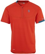 Scott Trail MTN Polar Q-Zip Short Sleeve Cycling Jersey