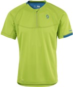 Scott Trail MTN Polar Q-Zip Short Sleeve Cycling Jersey