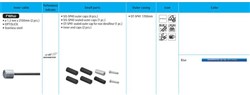 Shimano Ultegra 6800 Road Gear Cable Set Polymer Coated Inners