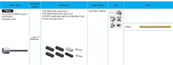 Shimano Ultegra 6800 Road Gear Cable Set Polymer Coated Inners