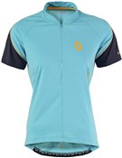 Scott Endurance Q Zip Short Sleeve Womens Cycling Jersey