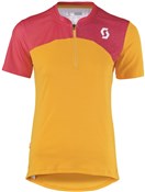 Scott Trail Flow Q Zip Short Sleeve Womens Cycling Jersey
