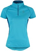 Scott Trail MTN Q Zip Short Sleeve Womens Cycling Polar