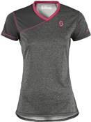 Scott Trail MTN V Neck Short Sleeve Womens Cycling Jersey