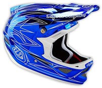 Troy Lee Designs D3 Pinstripe 2 Composite Full Face MTB Mountain Bike Helmet 2016