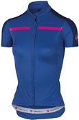 Castelli Ispirata FZ Womens Short Sleeve Cycling Jersey With Full Zip SS16