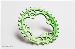absoluteBLACK 64BCD Spider Mount Oval Chainring N/W