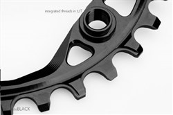 absoluteBLACK 104BCD Spider Mount Oval Chainring N/W - Integrated Threads