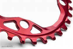 absoluteBLACK 104BCD Spider Mount Oval Chainring N/W