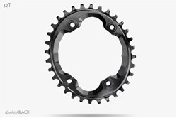 absoluteBLACK XTR M9000 Assymetrical Oval Chainring N/W
