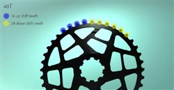 absoluteBLACK 40T Cassette Cog Shimano Only