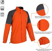 Tenn Vision Waterproof Cycling Jacket SS16