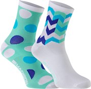Madison Sportive Womens Mid Socks SS17 - Pack of 2