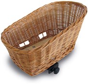 Basil Pasja Rear Wicker Pet Basket