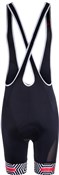Funkier Havana Womens Double Strap Bib Shorts SS16