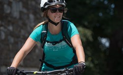 Cube After Race Series Green Fichtelmountains WLS Womens T-Shirt