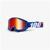 100% Strata Anti-Fog Mirrored Lens MTB Goggles