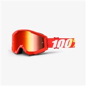 100% Strata Anti-Fog Mirrored Lens MTB Goggles