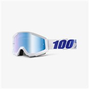 100% Strata Anti-Fog Mirrored Lens MTB Goggles